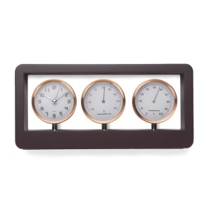 Station météo METEOR bois personnalisée sérigraphie | Apothiclick