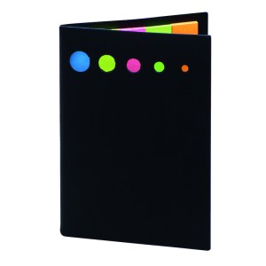 Mémos autocollants CLASS noir personnalisés tampographie | Apothiclick