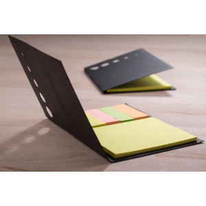 Mémos autocollants CLASS noir personnalisés tampographie | Apothiclick