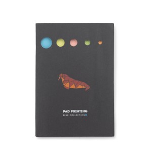 Mémos autocollants CLASS noir personnalisés tampographie | Apothiclick