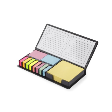 Set mémos ZICCO noir avec calendrier 2 ans personnalisé | Apothiclick