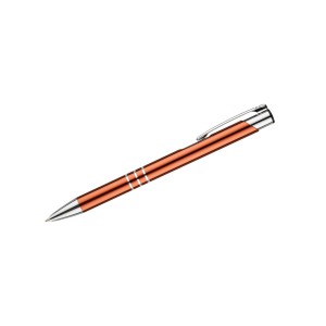 Stylo métal KALIPSO orange encre bleue gravé | Apothiclick