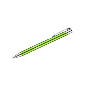 Stylo métal KALIPSO vert clair encre bleue gravé | Apothiclick