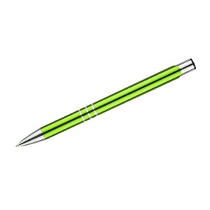 Stylo métal KALIPSO vert clair encre bleue gravé | Apothiclick