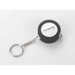 Porte-clés pneu TIRE 1m argent personnalisé | Apothiclick