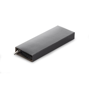 Coffret écriture ELEGANCE noir gravé personnalisé | Apothiclick