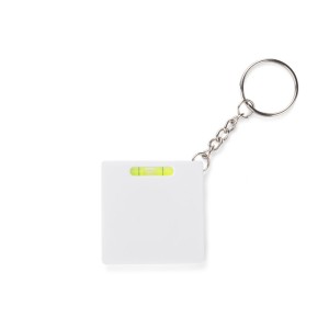 Porte-clés mètre RIZO 1m blanc personnalisé | Apothiclick