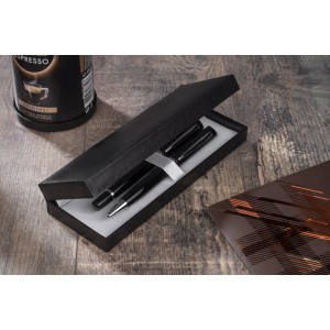 Étui stylo E6 noir personnalisable tampographie | Apothiclick