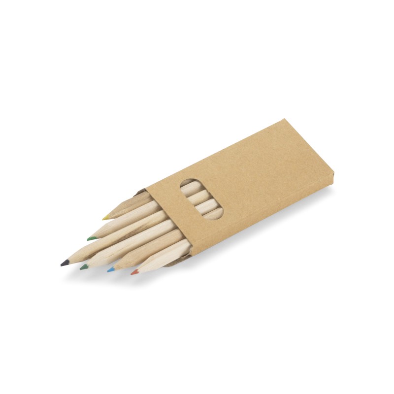 Crayons BARVA 6 couleurs personnalisés | Apothiclick