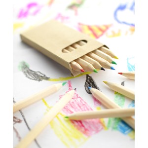 Crayons BARVA 6 couleurs personnalisés | Apothiclick