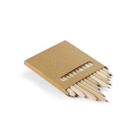 Crayons KOLORA 12 couleurs personnalisés | Apothiclick