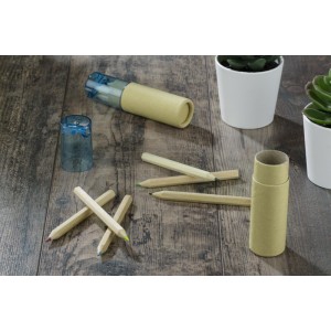 Crayons FARVE 6 couleurs tube personnalisé | Apothiclick