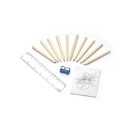 Coffret coloriage DECOR personnalisé tampographie | Apothiclick