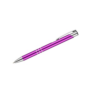 Stylo métal KALIPSO rose encre bleue gravé | Apothiclick