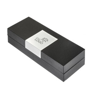 Coffret écriture CALIFORNIA noir personnalisable gravure | Apothiclick