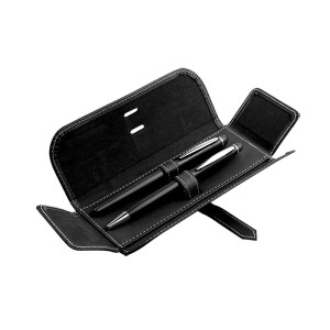 Coffret écriture MONTANA noir personnalisé | Apothiclick