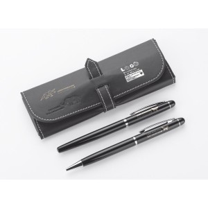 Coffret écriture MONTANA noir personnalisé | Apothiclick