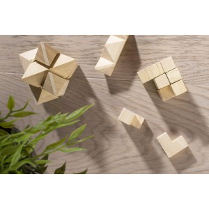 Set 3 puzzles TRICKY bois personnalisé gravure | Apothiclick