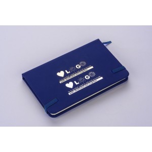 Carnet A6 VITAL bleu personnalisable impression | Apothiclick