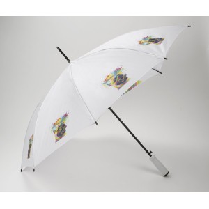 Parapluie SUNNY blanc automatique personnalisé sublimation | Apothiclick