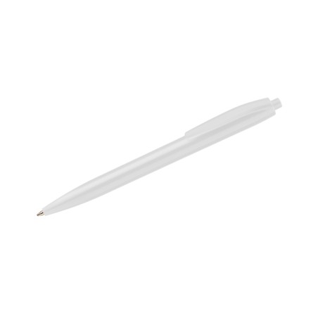 Stylo à bille BASIC blanc personnalisable impression | Apothiclick