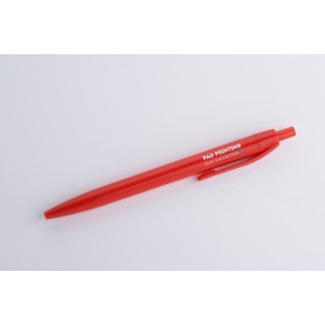 Stylo à bille BASIC rouge personnalisable impression | Apothiclick