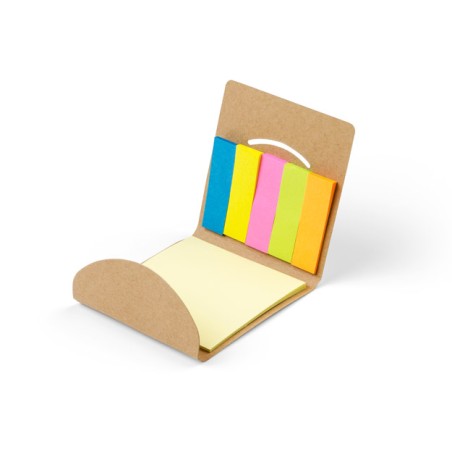 Mémos autocollants MIA beige personnalisés tampographie | Apothiclick