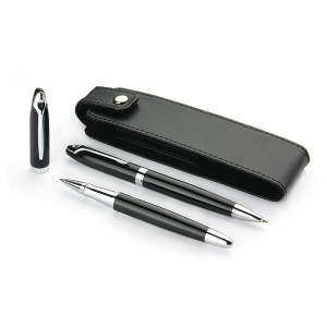 Coffret écriture TEXAS noir personnalisé gravure | Apothiclick