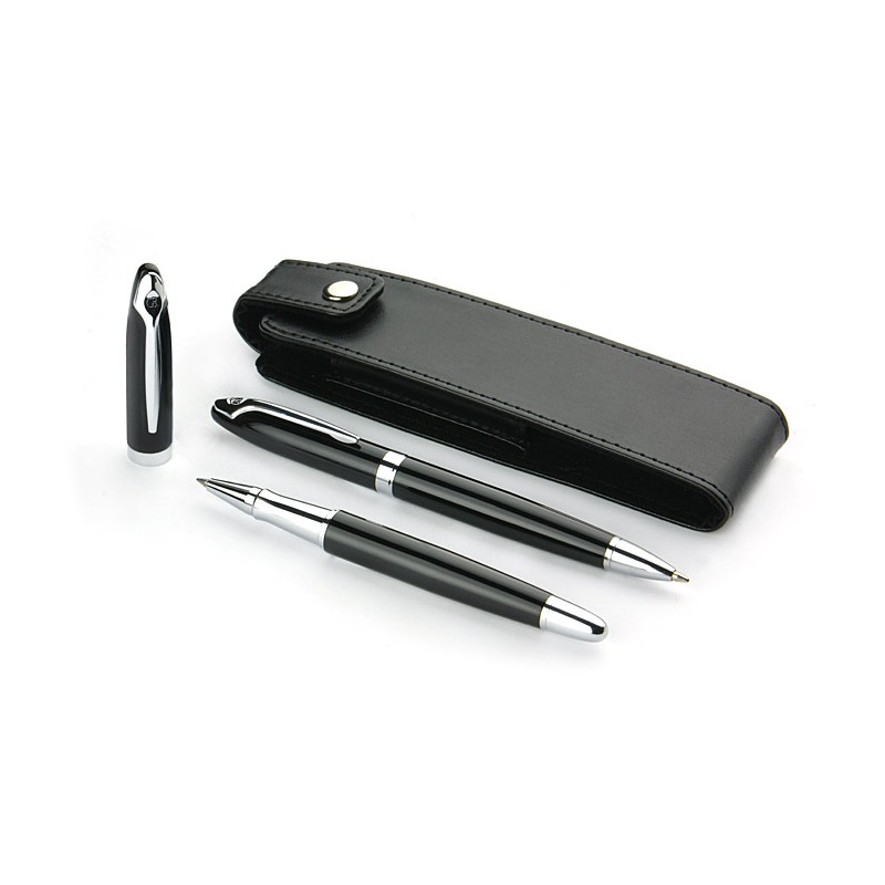 Coffret écriture TEXAS noir personnalisé gravure | Apothiclick