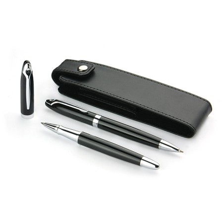 Coffret écriture TEXAS noir personnalisé gravure | Apothiclick