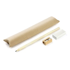 Set écriture EKO crayon gomme taille-crayon personnalisé | Apothiclick