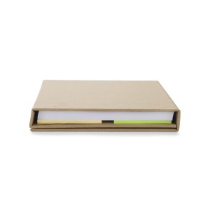 Carnet pliant A6 TRIPLO beige personnalisé | Apothiclick