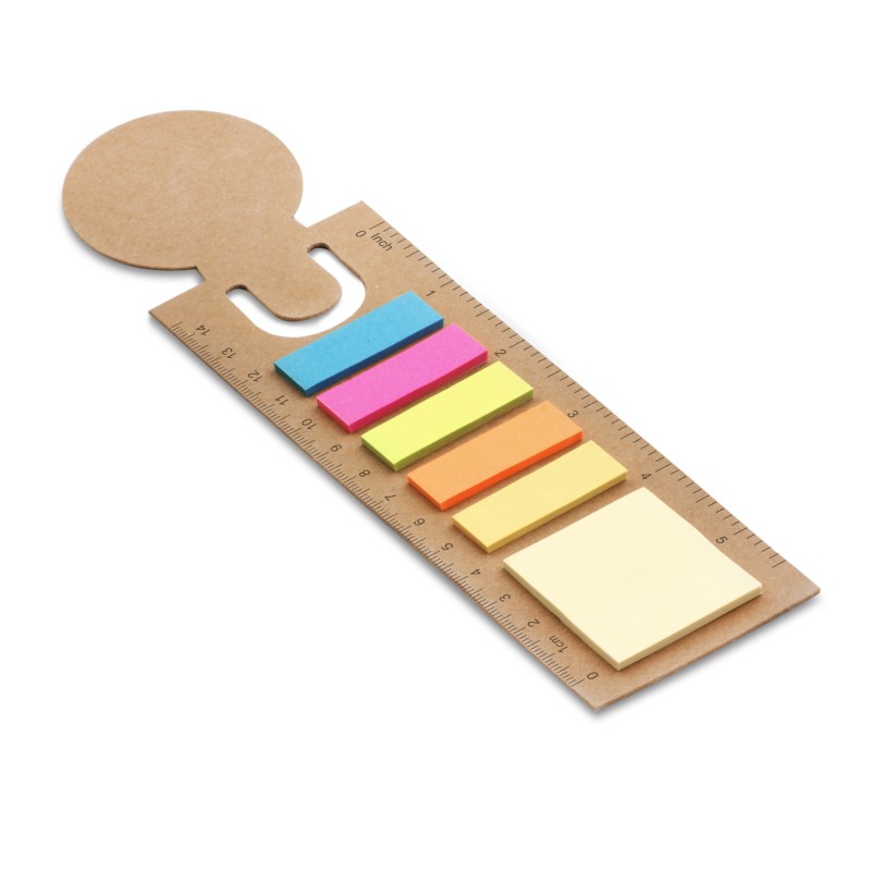 Marque-page MEMO avec notes autocollantes personnalisé | Apothiclick